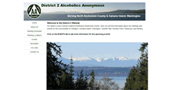 Desktop Screenshot of district2aa.org