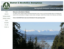 Tablet Screenshot of district2aa.org